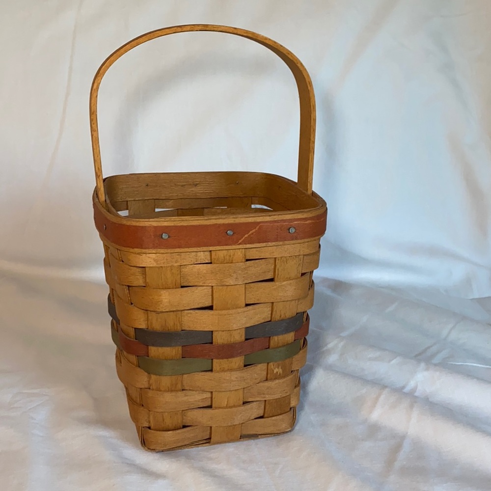 Longaberger Shades of Autumn peg basket